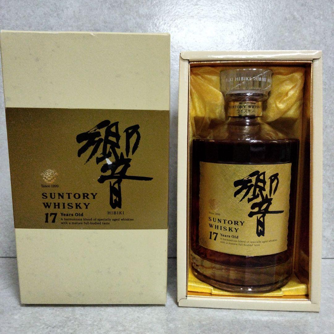 サントリー響 17年ウイスキー 750ml箱入りゴールドラベル