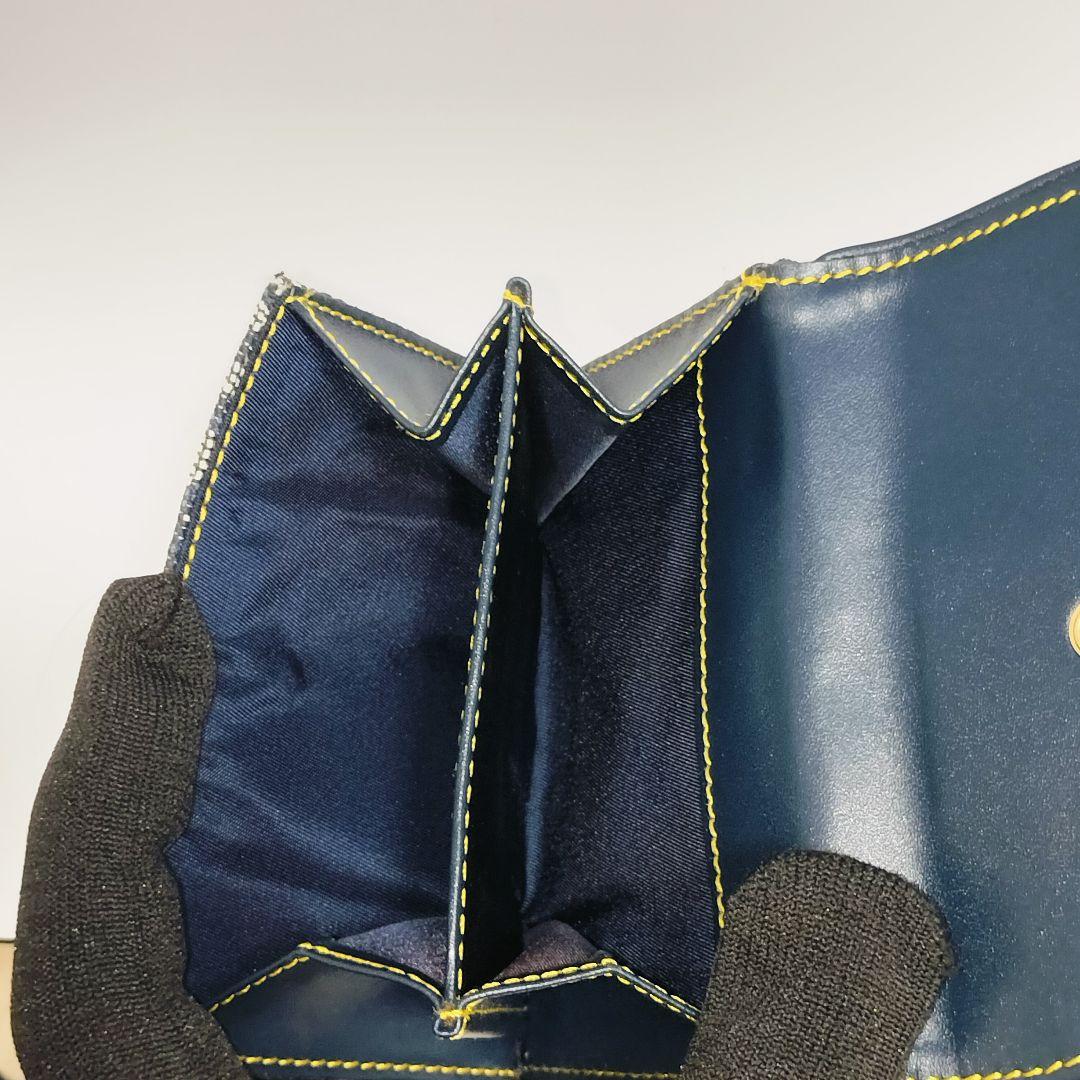 Dior トロッター サドルウォレット コンパクト キャンバス ダブルホック