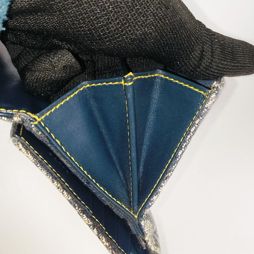 Dior トロッター サドルウォレット コンパクト キャンバス ダブルホック