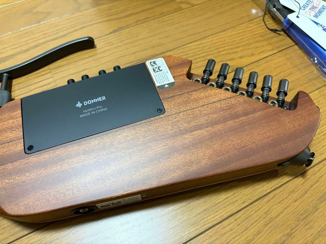【美品】 Donner ドナー HUSH-I Pro サイレントギター