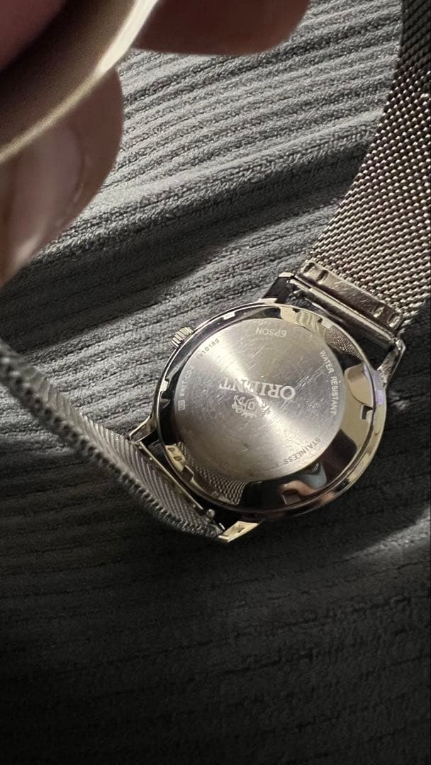 ORIENT 自動巻き 腕時計 ブラック