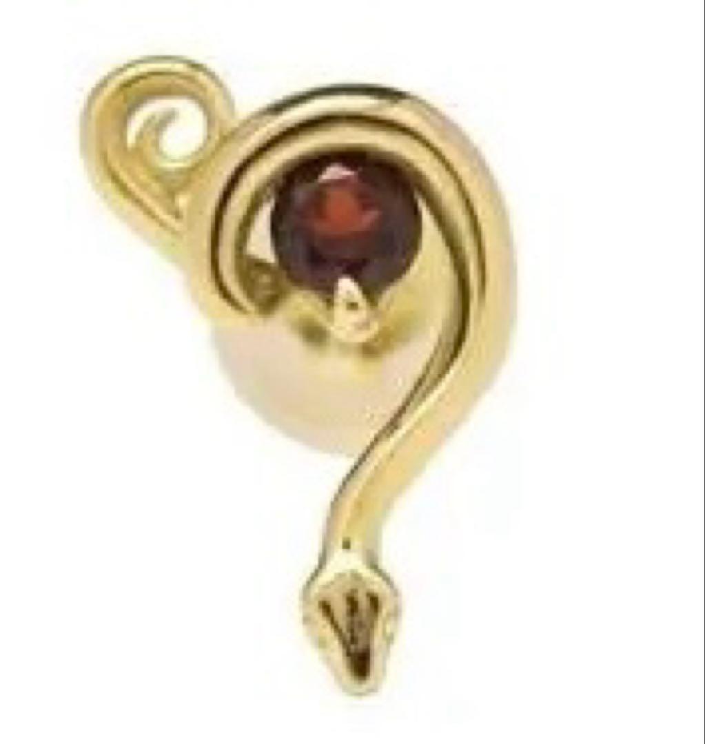 HYDE LILITH PIERCE K18GD ガーネット