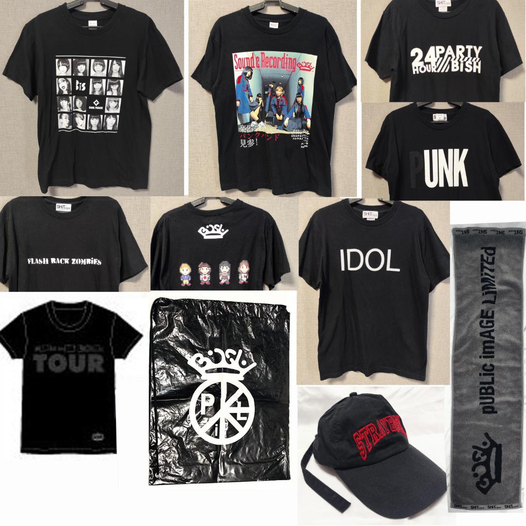 ☆バラ売り相談可【BiSH+BiS・ギャンパレ】グッズ11点セット｜Tシャツ多数