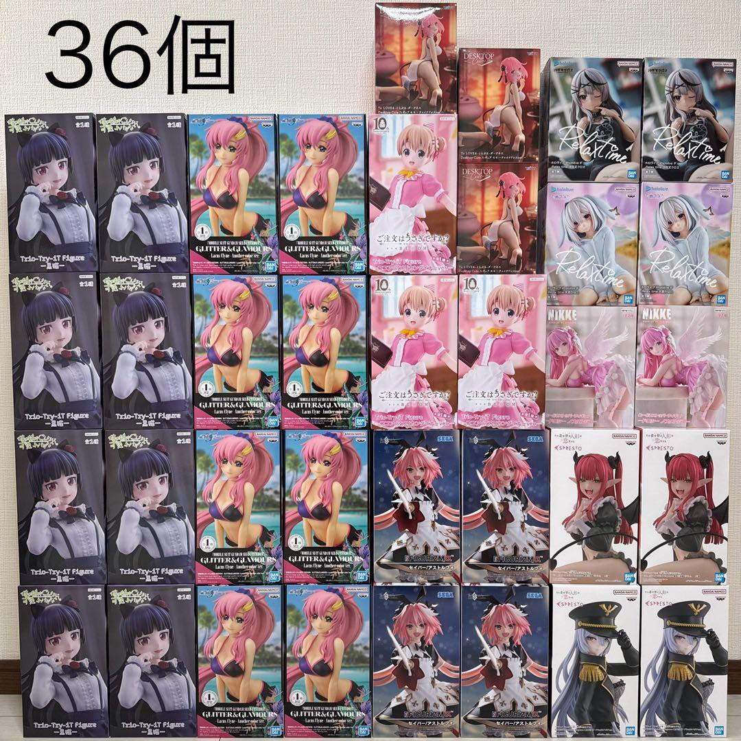 美少女プライズフィギュア36個