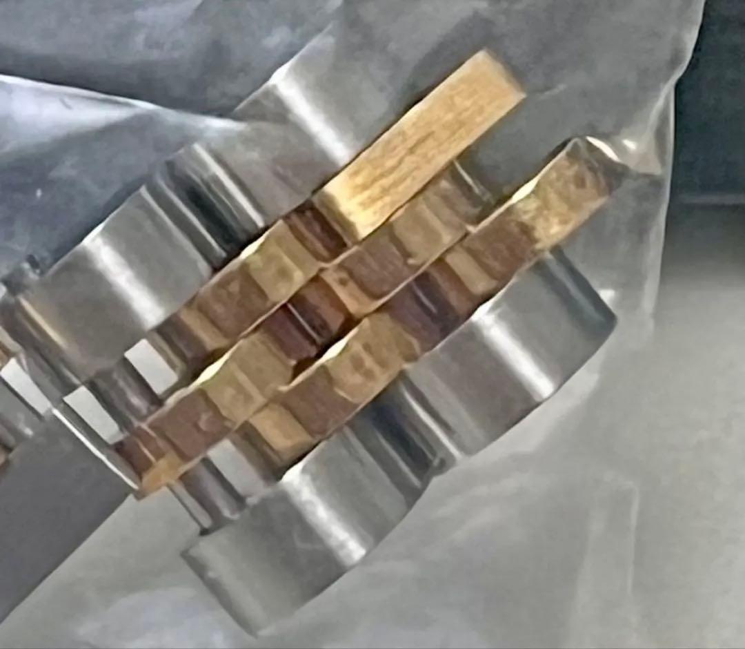 ROLEX純正　余り3コマ SS x YG ベルト調整　ジュビリーブレス等18Ｋ