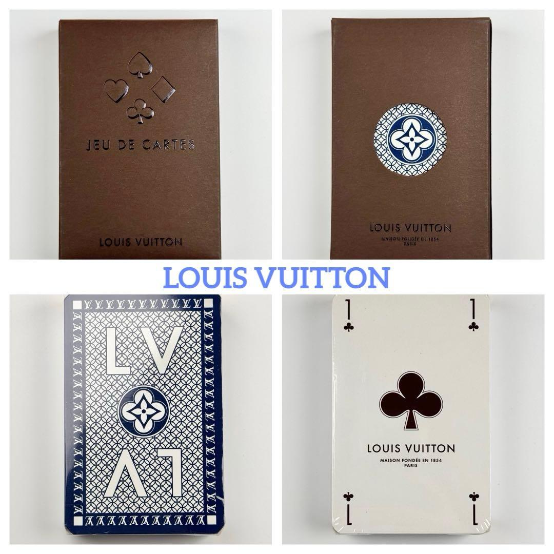【新品未使用】Louis Vuitton ルイヴィトン トランプ 青 レア 希少