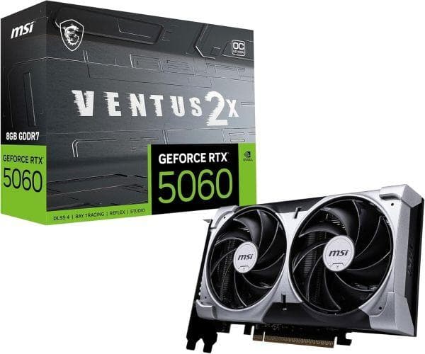 グラフィックボード・グラボ・ビデオカード GeForce RTX 5060 8G VENTUS 2X OC PCIExp