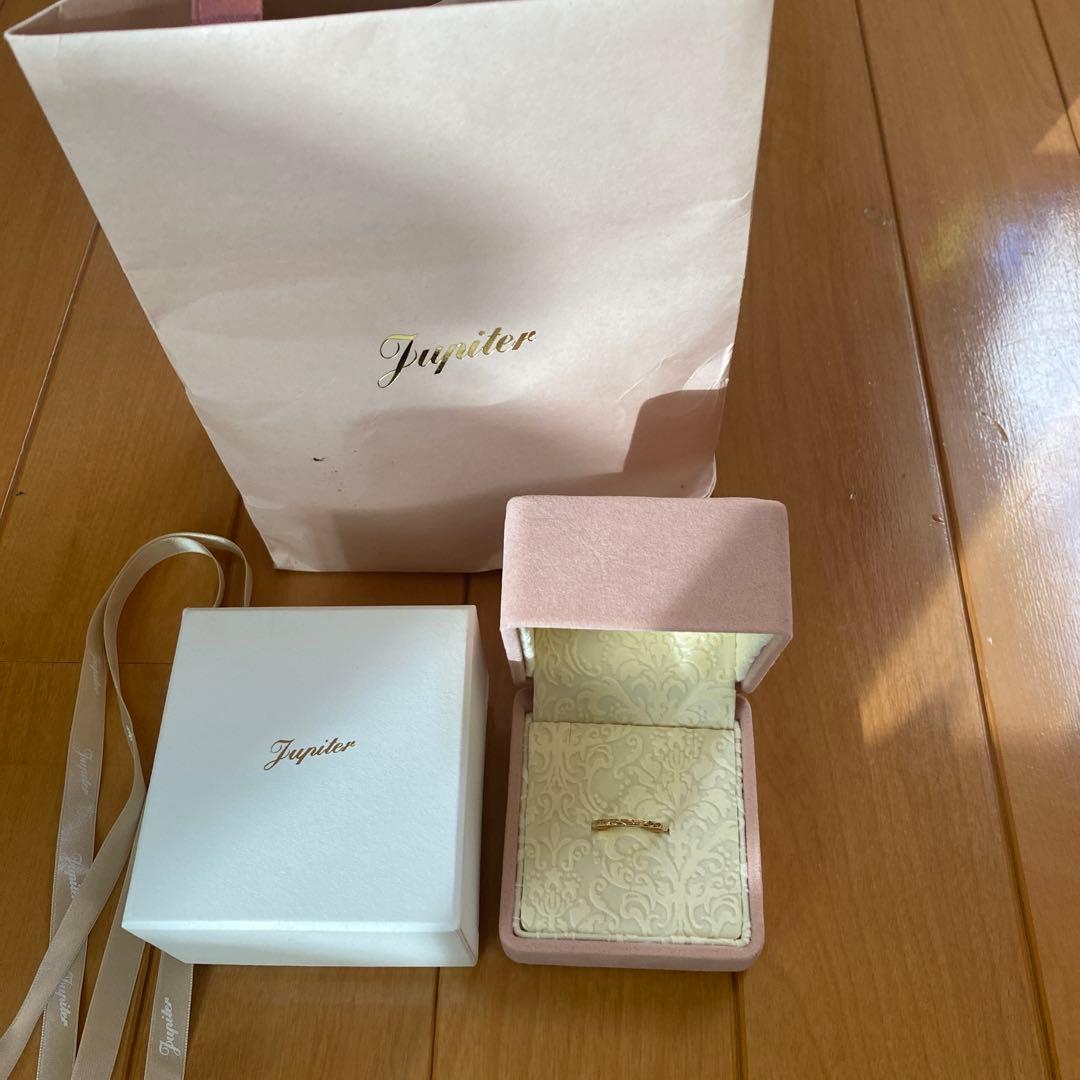 最終お値引き⭐︎JUPITER fragmentリング k10 11号　箱あり