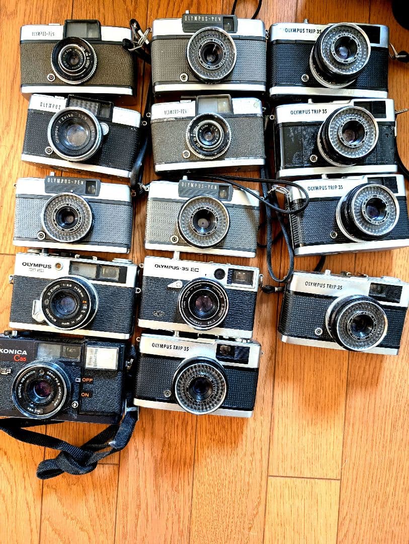 【ジャンク】オリンパス コニカ フィルムカメラ 14台セット