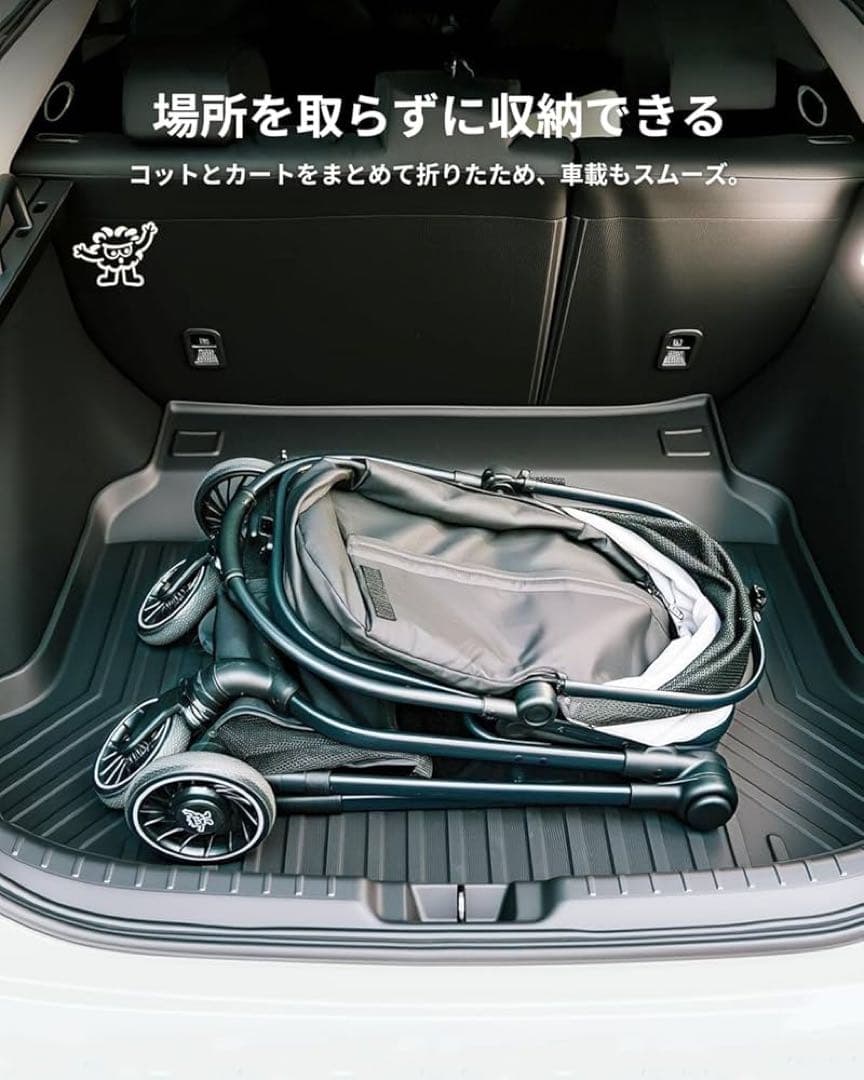 【限定1】ペットカート キャリーカート 分離型 4輪 折りたたみ耐重15kg