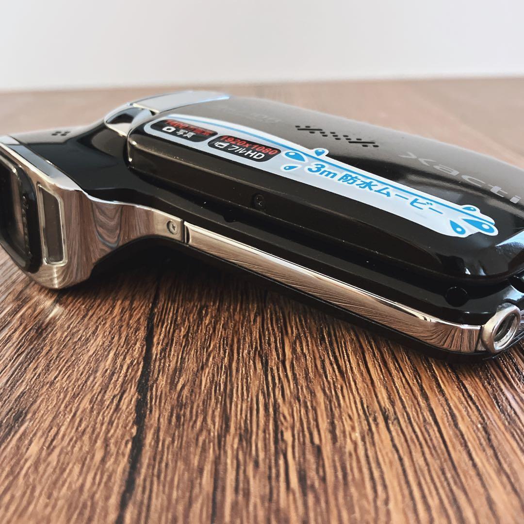 【動作品】SANYOデジタルムービーカメラXacti DMX-CA100ブラック