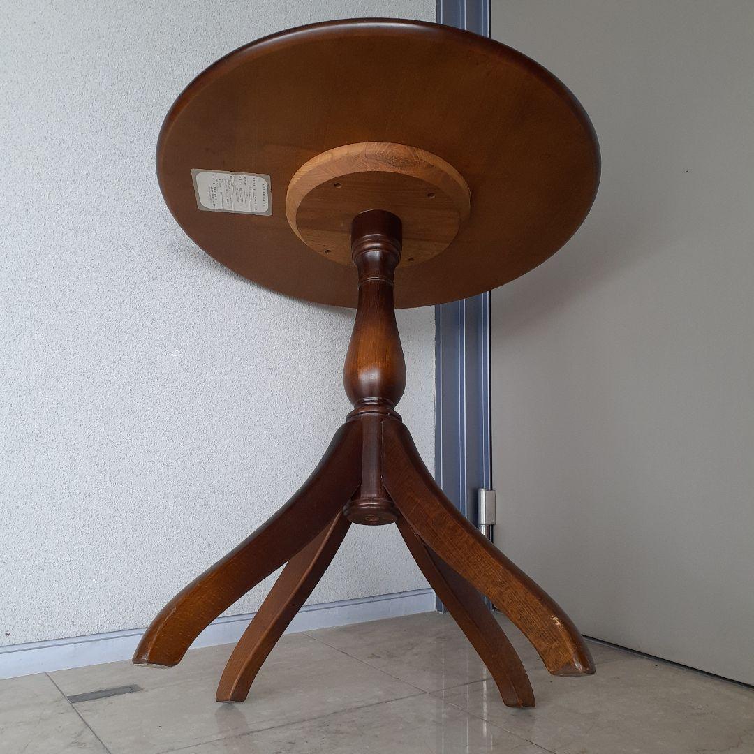 飛騨産業　直径60cm　丸テーブル ヴィンテージ