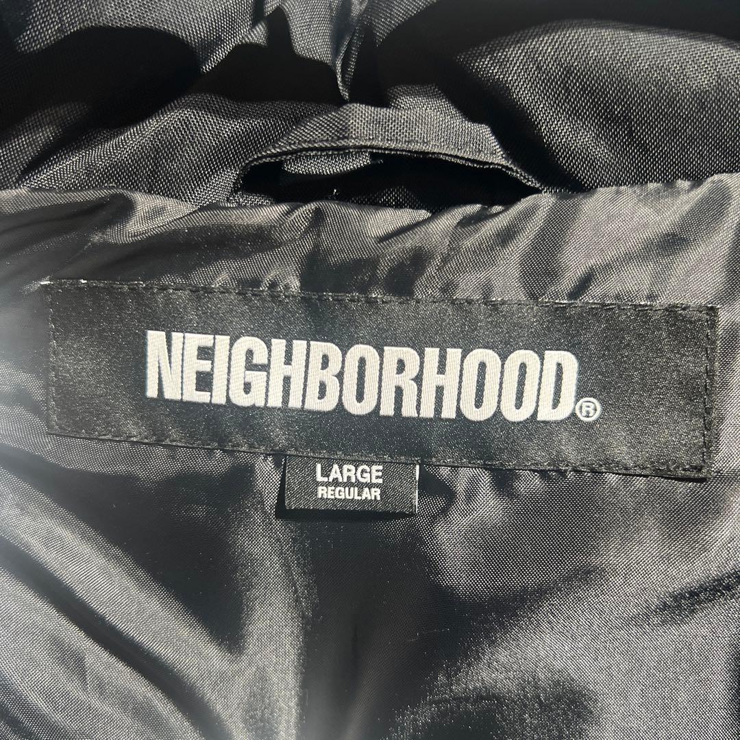 ネイバーフッドNEIGHBORHOOD 黒ブラックフード付きジャケット Lサイズ
