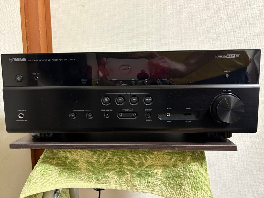ヤマハ YAMAHA RX-V583 AVレシーバー AVアンプ リモコン2個