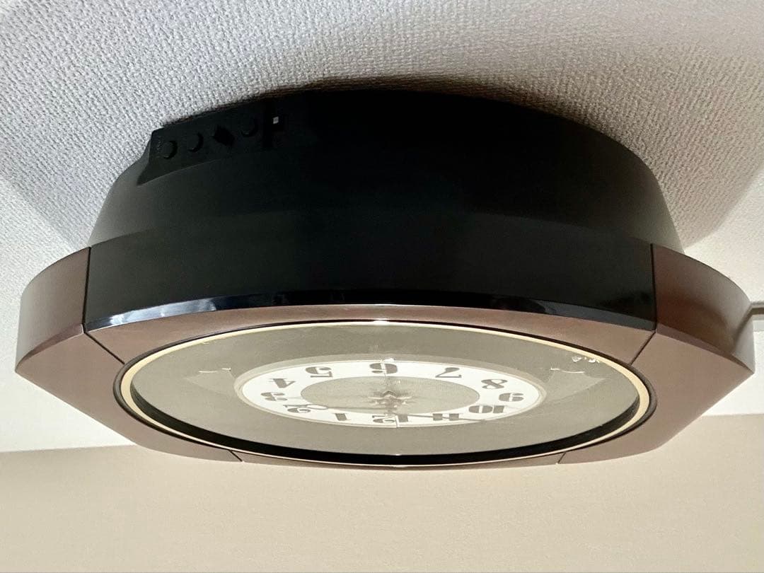 リズム時計　電波からくり時計　 パルタージュ　スワロフスキー　正常稼働品