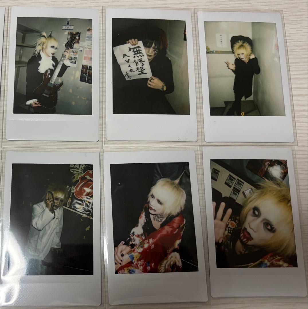 ⑦黒百合と影 烏名鳴 メメント・モリ 哀 チェキ 10枚セット