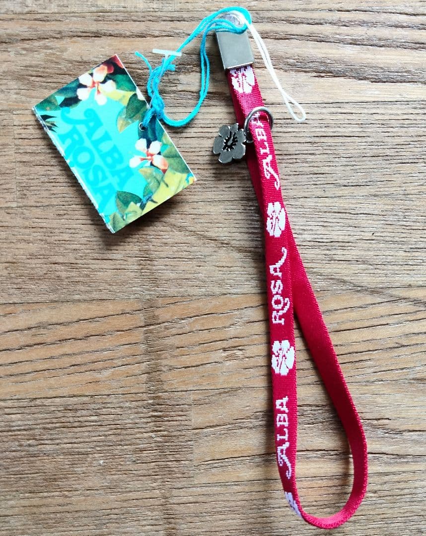 アルバローザ 激レア ストラップ ALBA ROSA スマホストラップ携帯