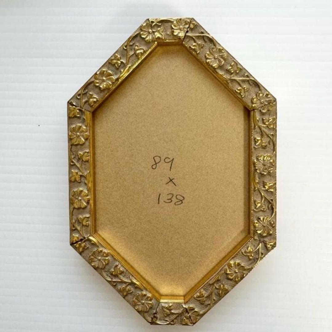 Atmosphere　チェコ　ヴィンテージ額縁　アンティーク　ミニ額 B