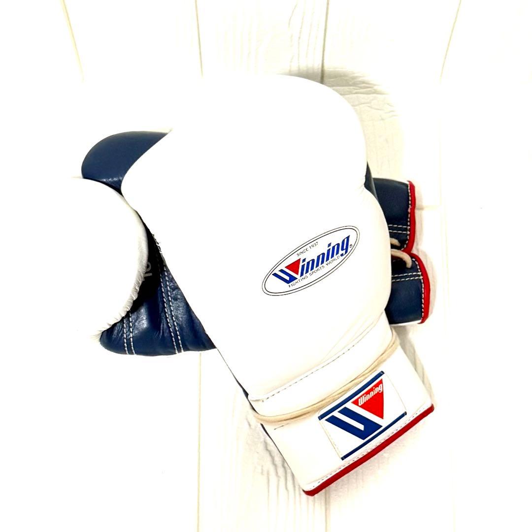 Winning ボクシンググローブ ホワイト/ネイビー