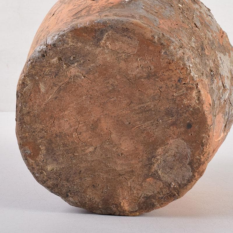 信楽焼　古信楽　蹲（うずくまる）壺　小壺　時代箱　M　R7874C