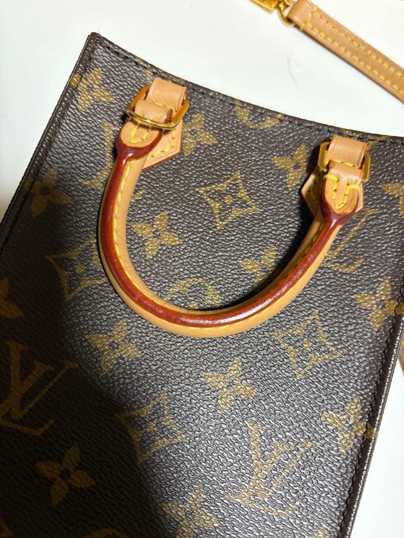 LOUIS VUITTON モノグラムショルダーバッグ サックプラ ミニ