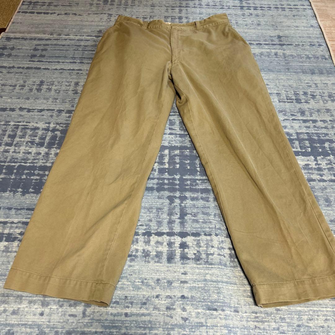 1960年代アメリカ軍チノgoodコンディション w84cm レングス76cm