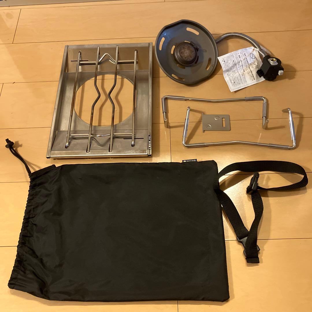 IGT テーブル ロング7種11点セット スノーピーク フラットバーナー　おまけ