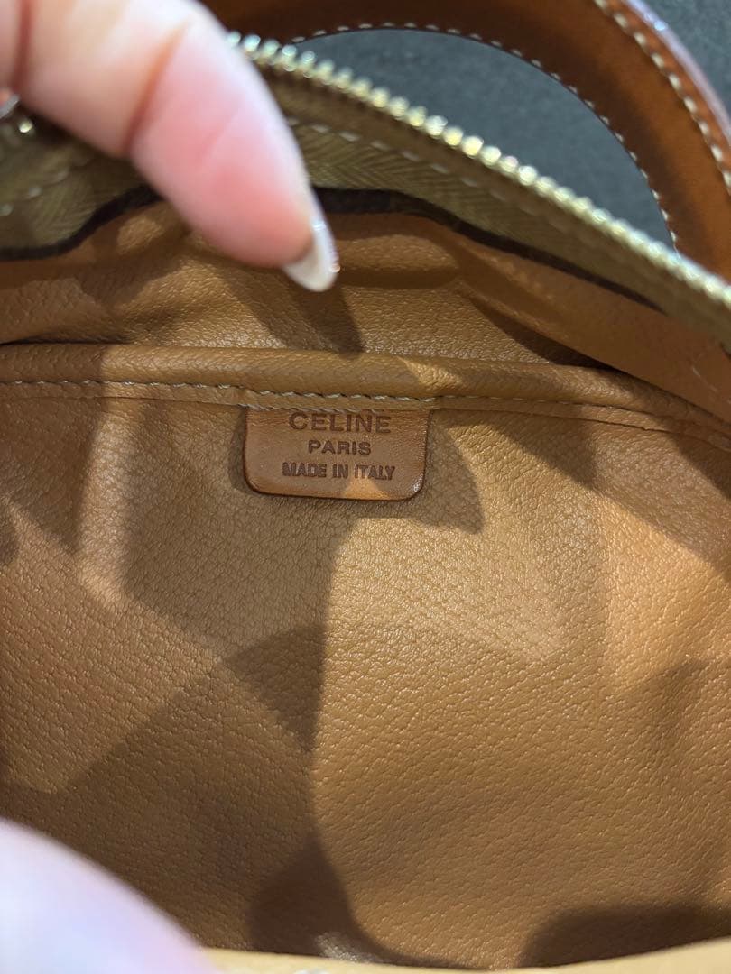 セリーヌ　マカダム　2wayショルダーバッグ