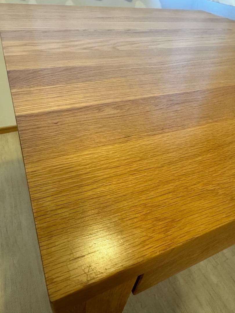 無印良品　無垢材ダイニングテーブル・幅80cm