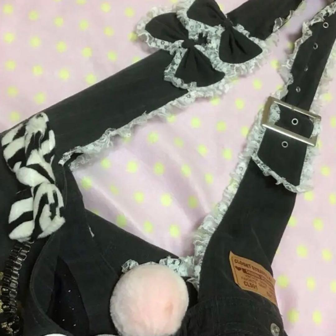 closet クローゼット デニム斜め掛けキャリーバッグ