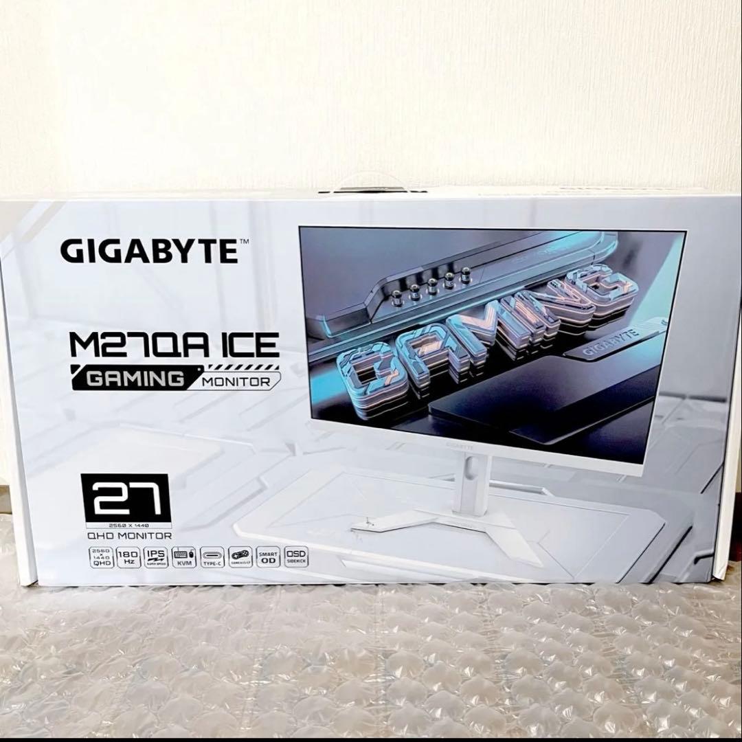 GIGABYTE M27QA ICE 27インチ 美品