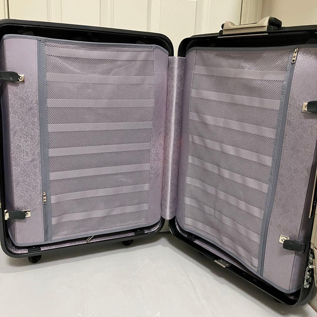 良品　サムソナイト　ピギーバック　スーツケース　105L　シルバー　出張　旅行