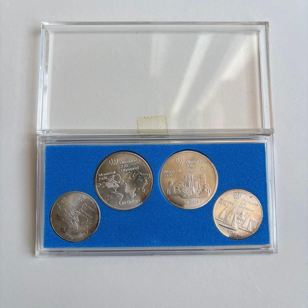 ス*ー様 モントリオールオリンピック記念銀貨セット