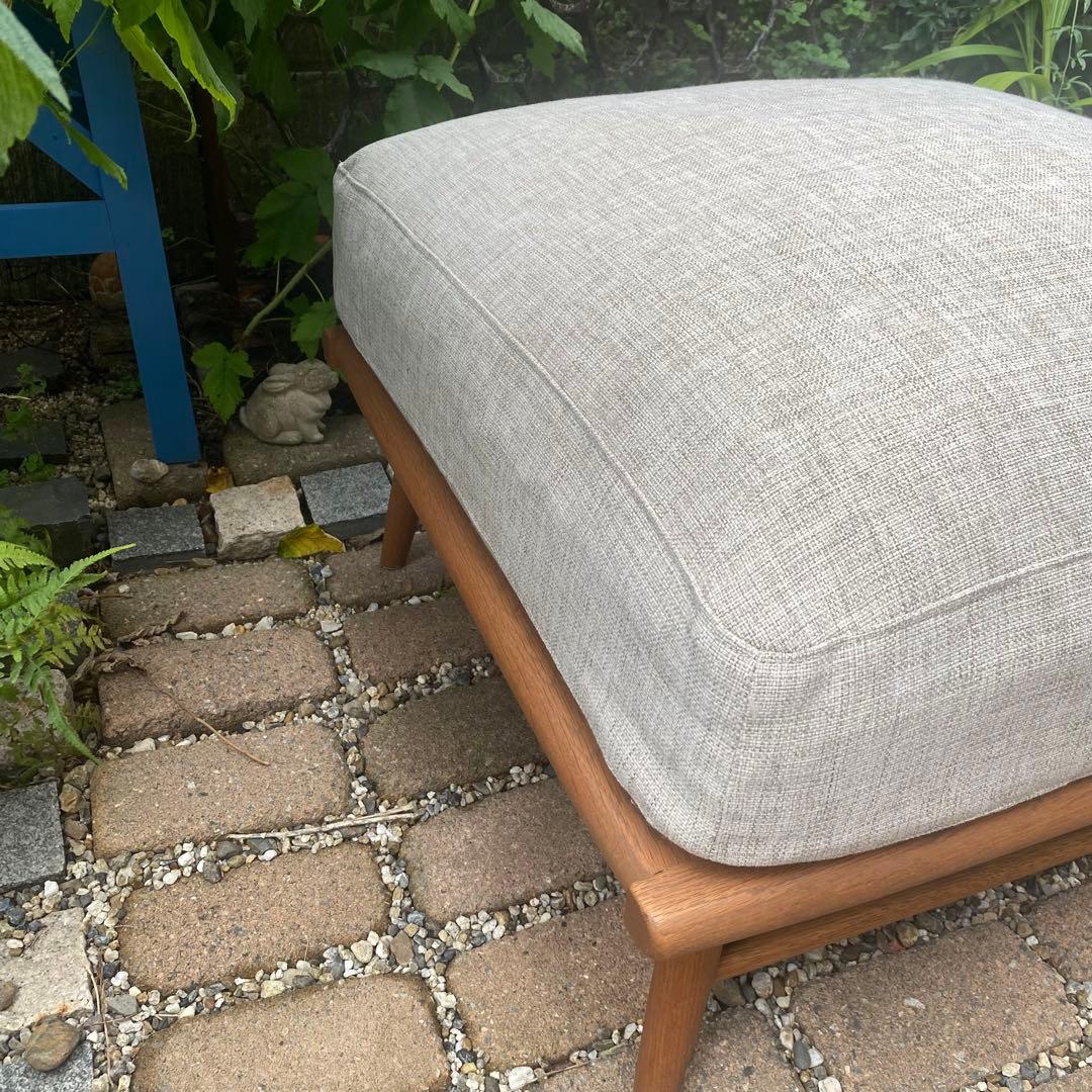 モモナチュラル　クラウド　オットマン　クラウドソファ1p セット　購入条件付き