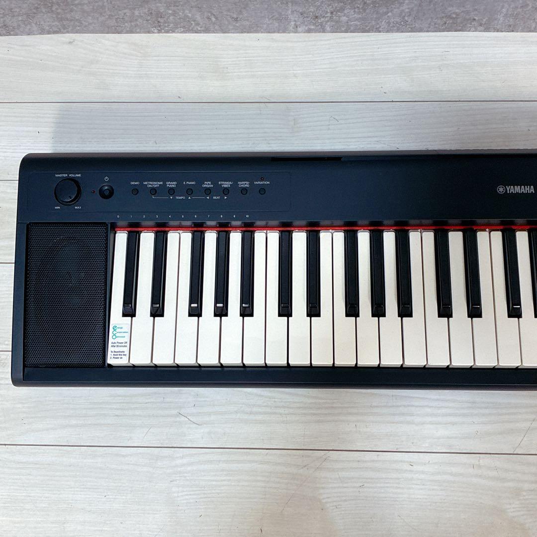 YAMAHA ヤマハ 電子キーボード piaggero ブラック NP-11