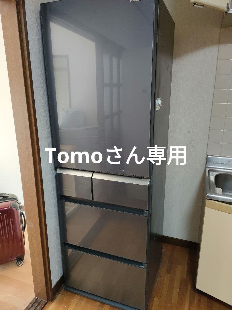 Tomo中古2013年式438L大型冷蔵庫Panasonic送料込