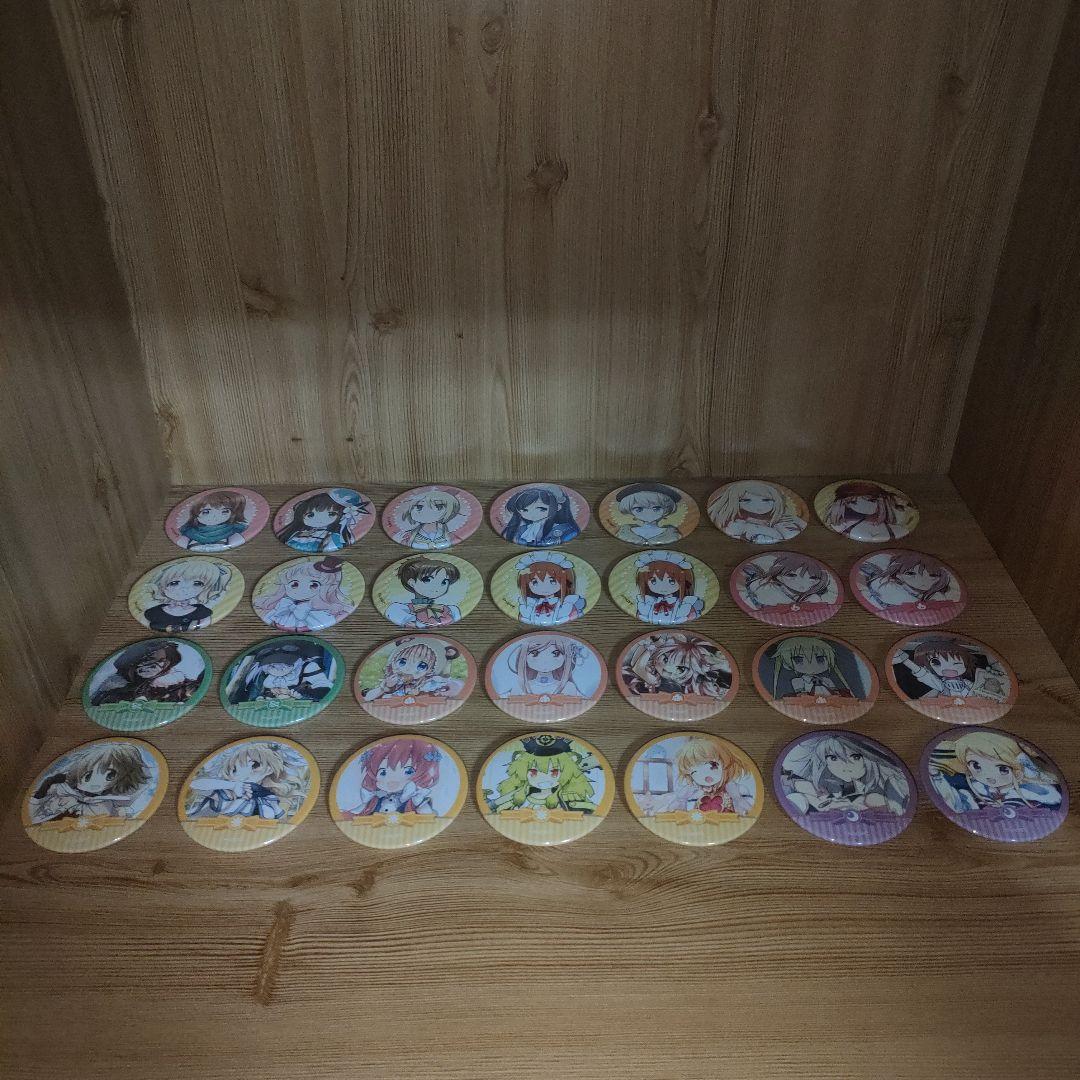 まんがタイムきらら　きららファンタジア　缶バッジ　28点セット