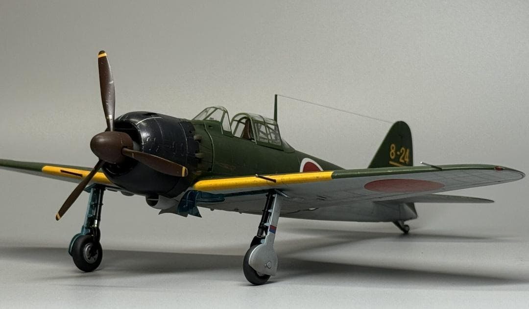 ファインモールド 1/48 零戦52型　完成品