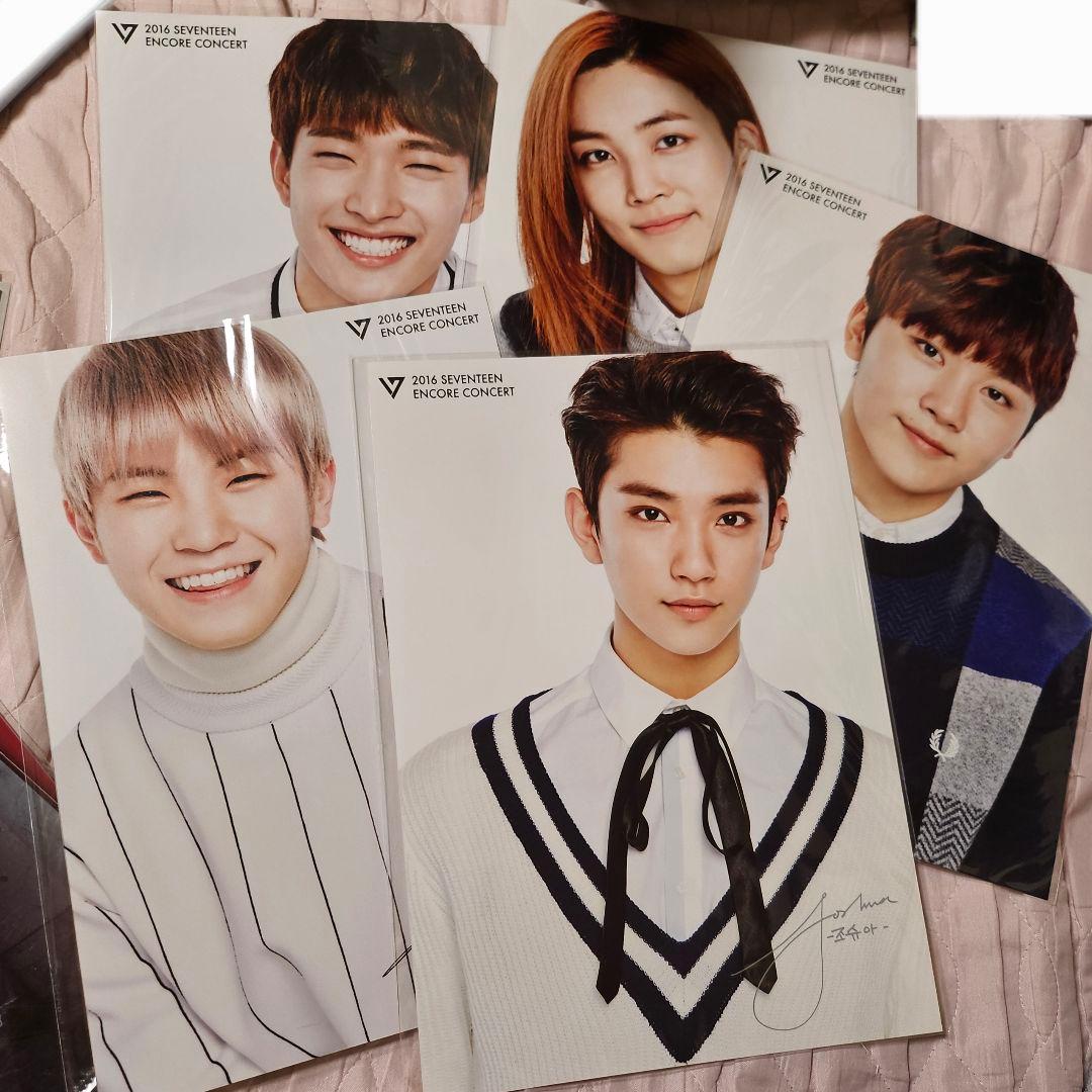 SEVENTEEN　大判フォト　セット　ボカチ