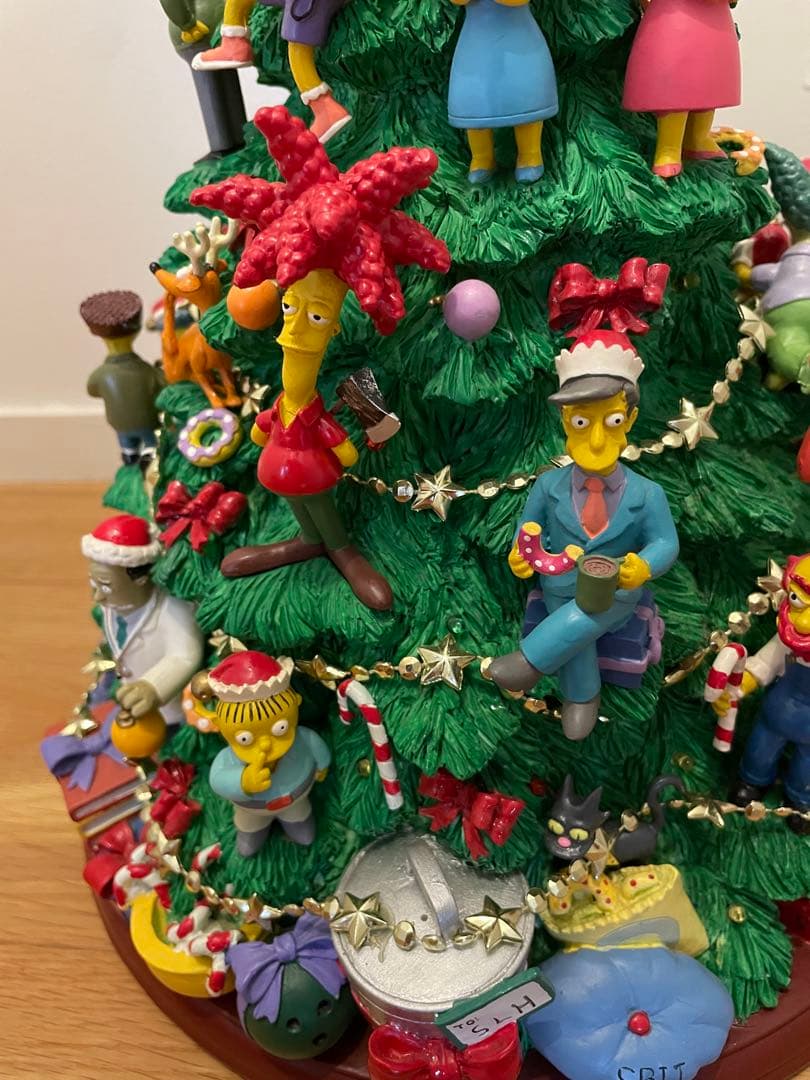ザ・シンプソンズ クリスマスツリー フィギュア付き