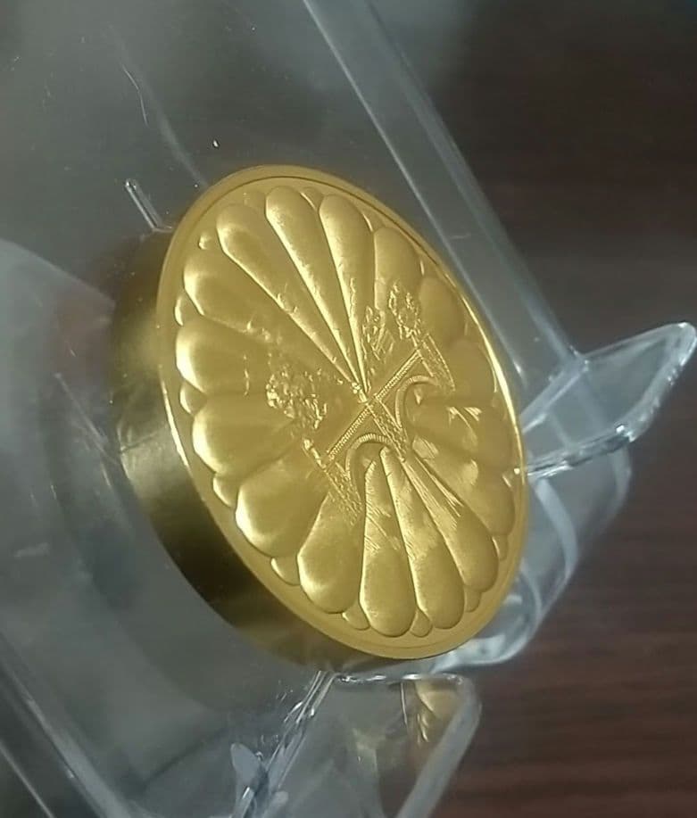 ♡*♡様 匿名配送　御大婚　レトロ限定販売　純金仕上げ　昭和59年　フランクリン