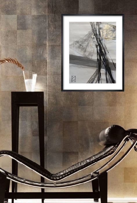 【値下げ】墨アート　‘’晩秋‘’(10%OFF※12/31迄)