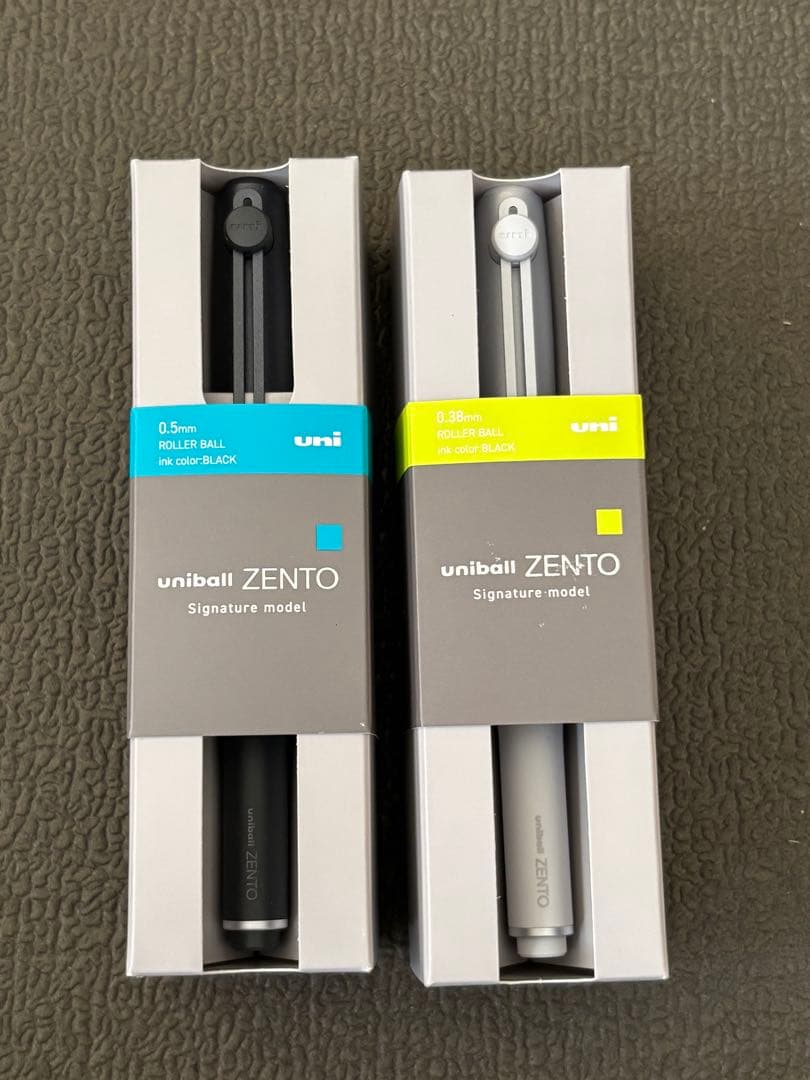 ユニボールゼント　シグニチャー モデル 2種セット　新品未開封