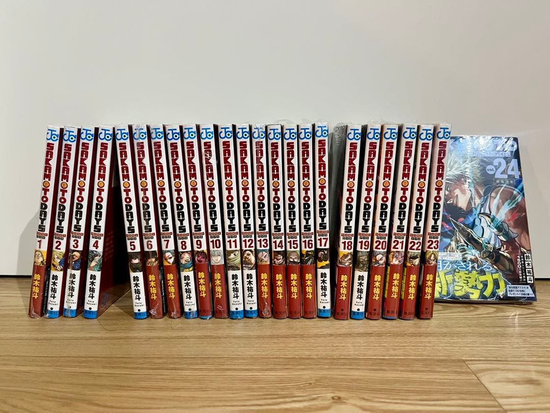 【シュリンク付き】サカモトデイズ　SAKAMOTODAYS 1〜24巻セット