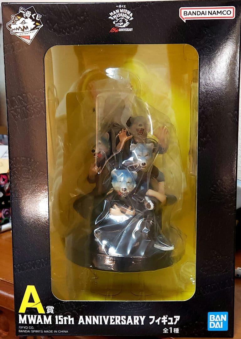 一番くじ MAN WITH A MISSION 15th A賞 フィギュア 新品
