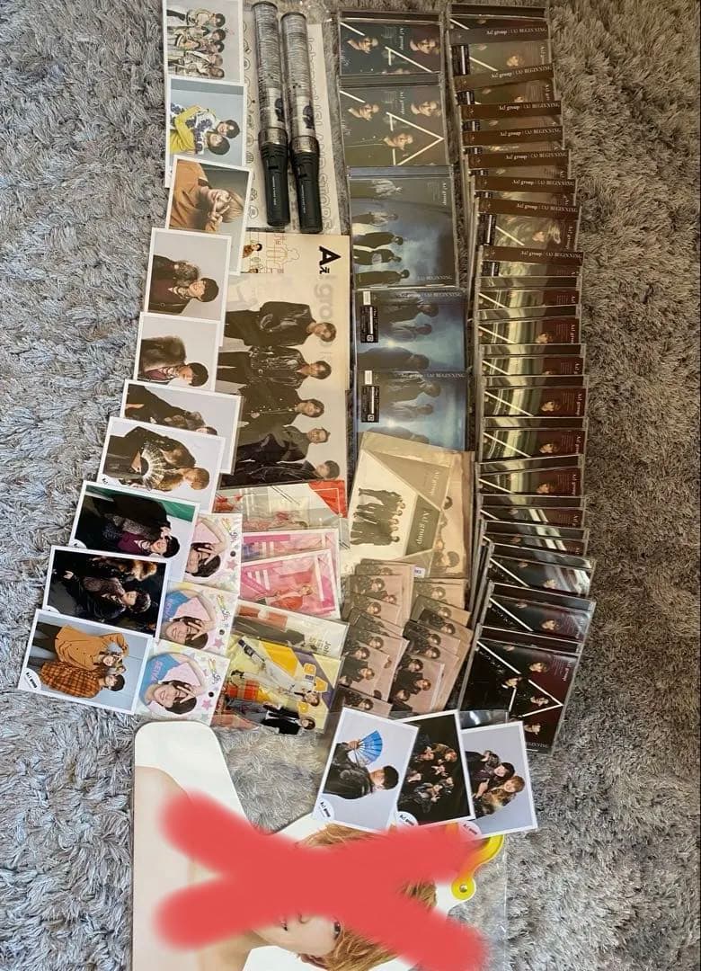 Aぇ！group CD ペンライト アクスタ 缶バッジ 写真 エロハン まとめ売