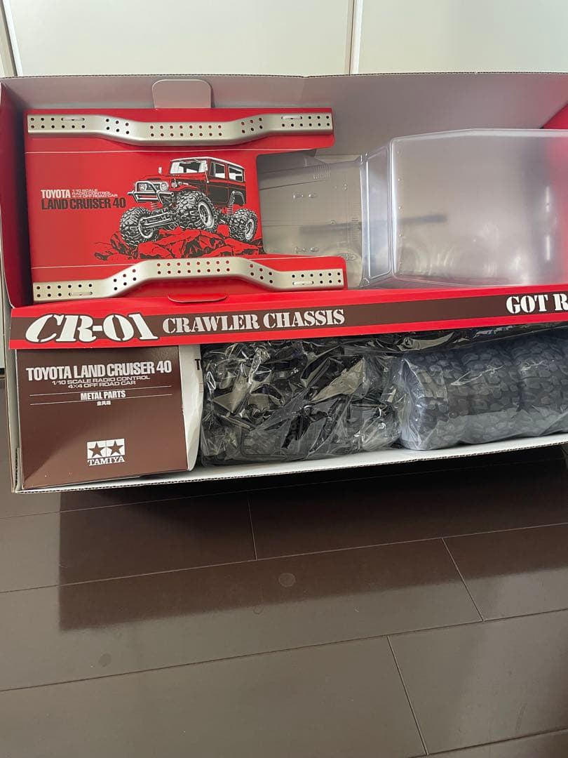 【希少廃盤】タミヤ CR01ランドクルー ザー40