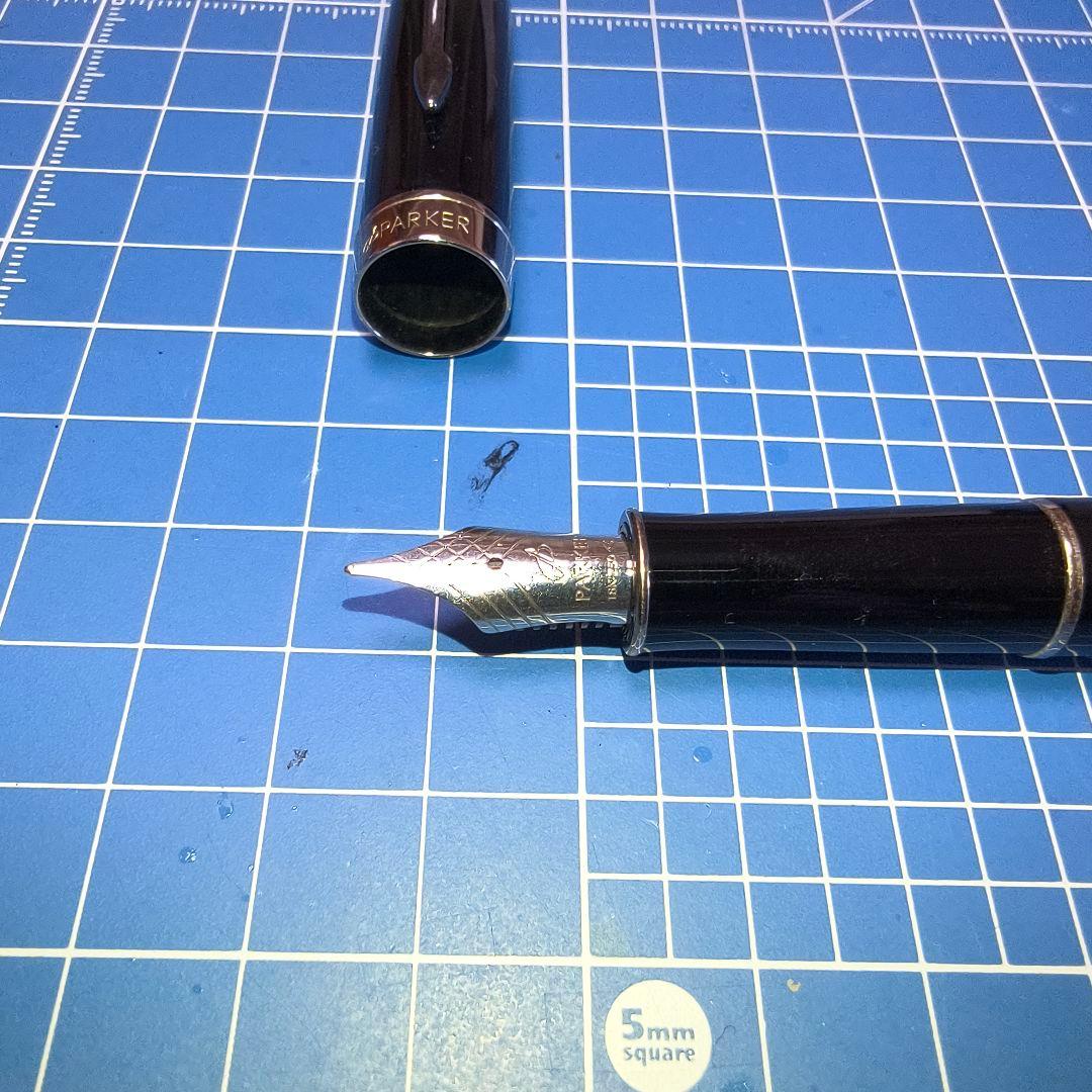 Parker 万年筆 ソネット ブラック クインク付き