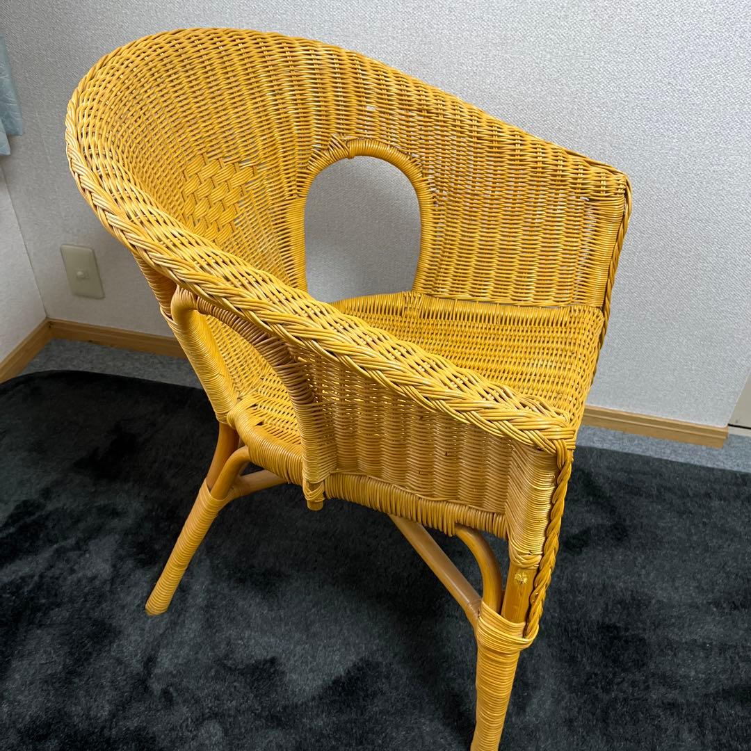 ラタン 籐 チェア 椅子