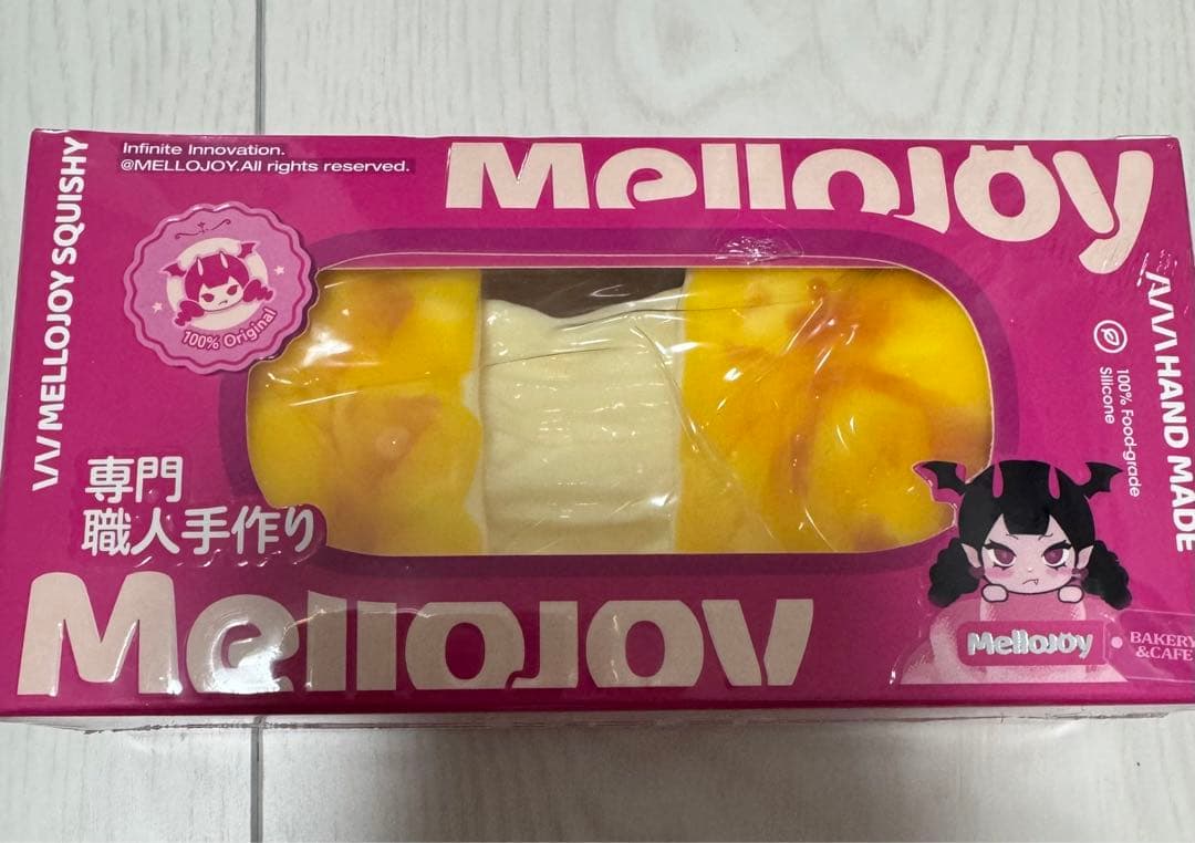 mellojoy＊スクイーズ＊伸びるチーズ(限定品)付属おまけ付き